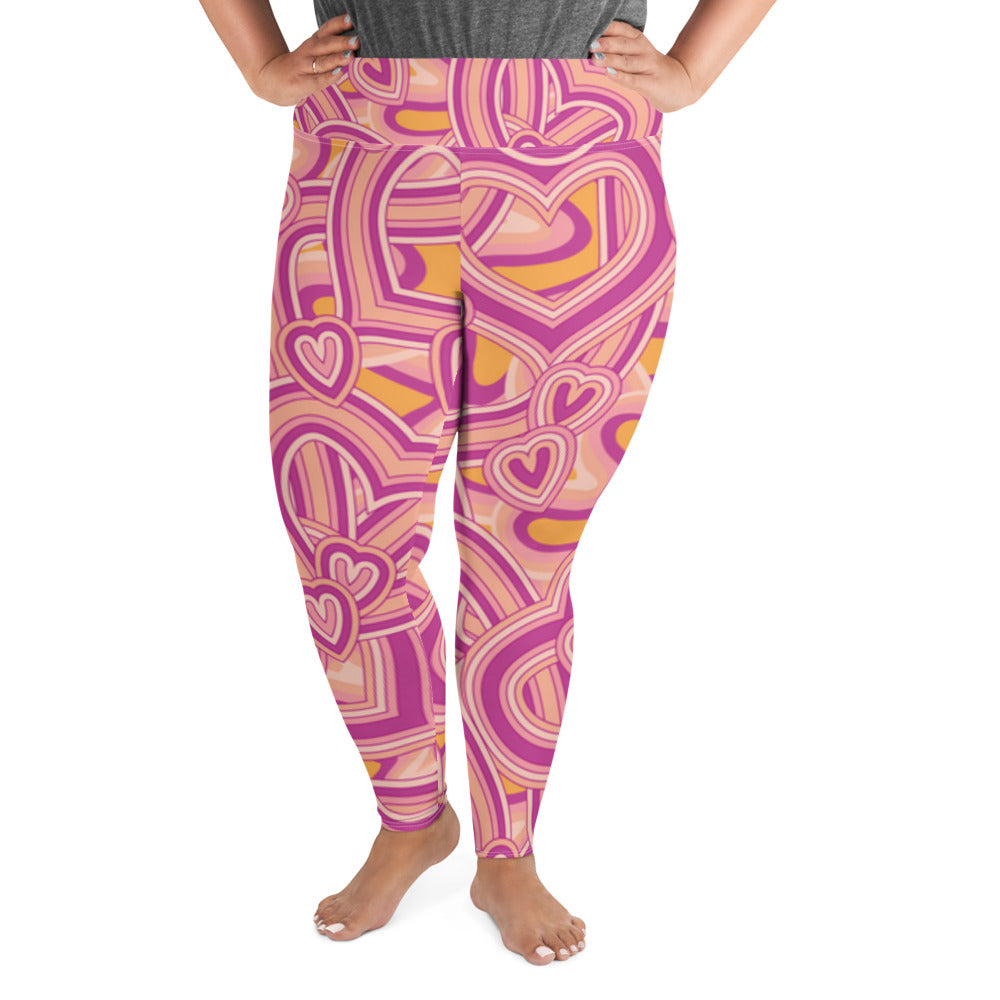 Leggins talla grande all over"Bao"