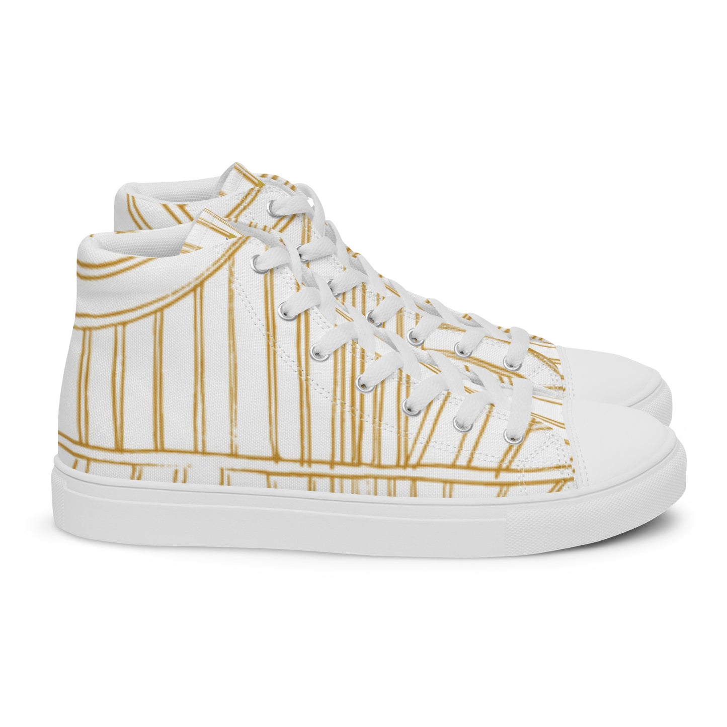 Zapatillas de lona de caña alta para hombre"Lesh"