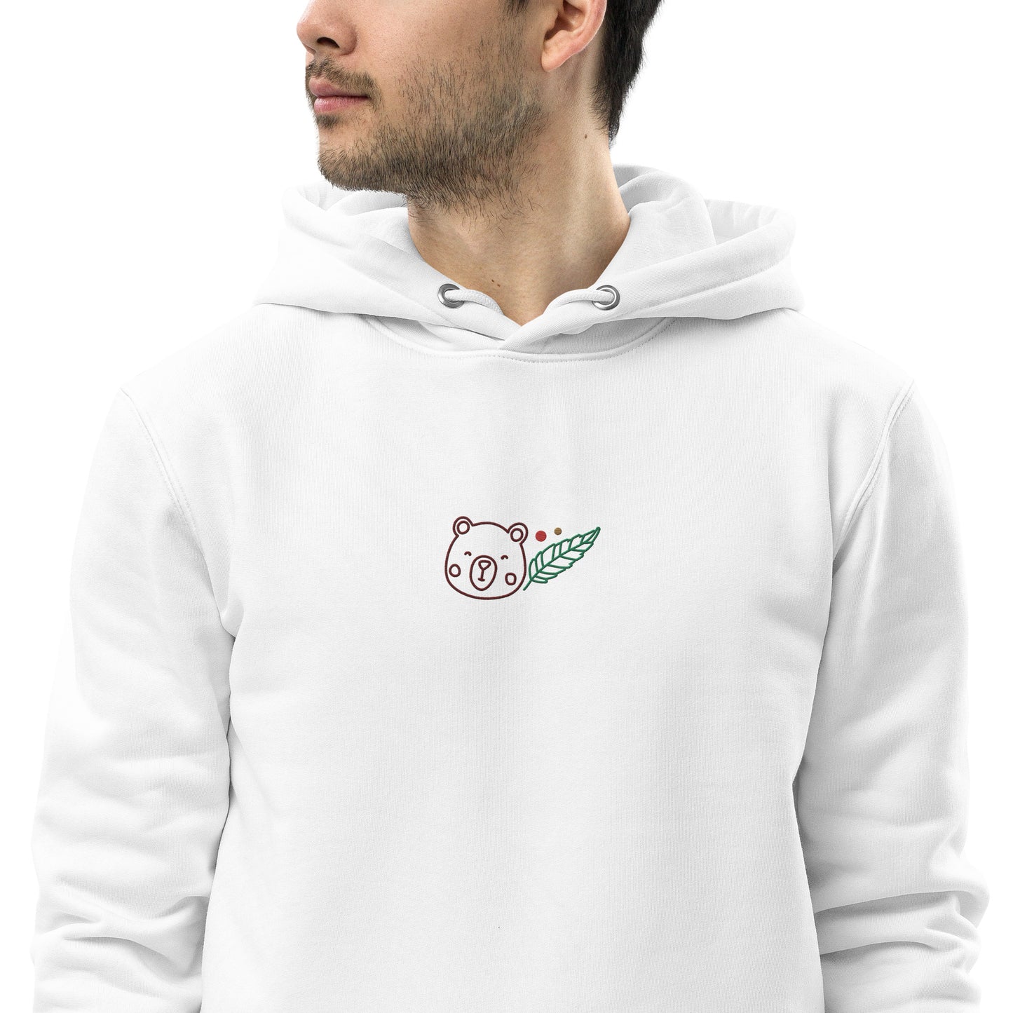 Sudadera con capucha esencial eco unisex"bear"