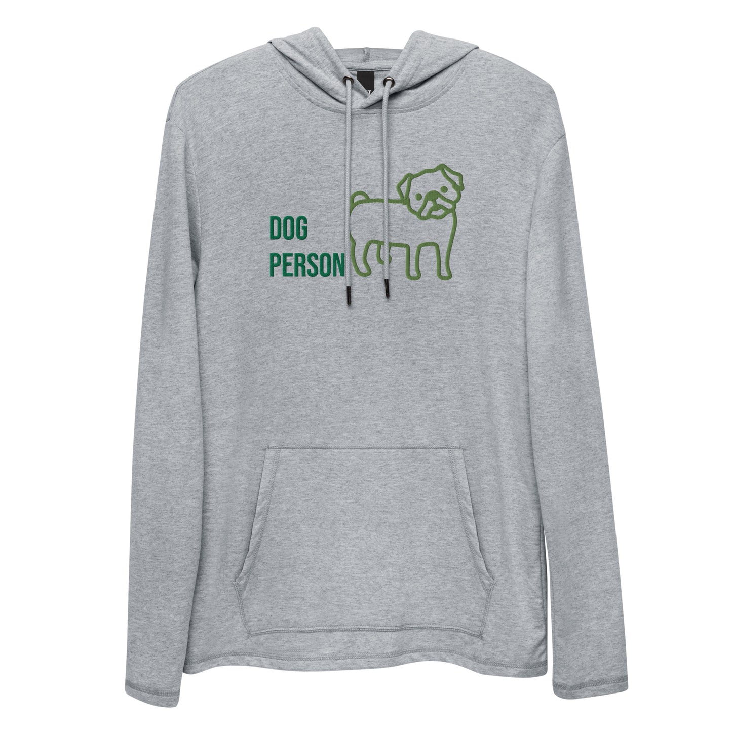 Sudadera ligera unisex"dog person"