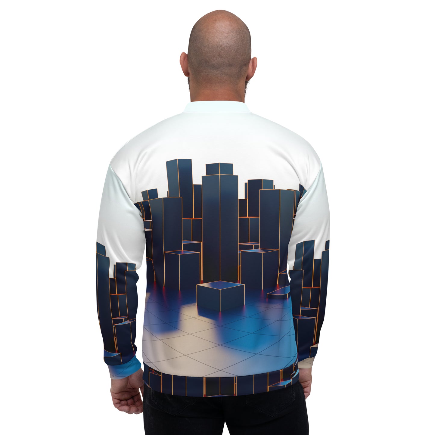 Chaqueta bomber all over unisex"Płoc"