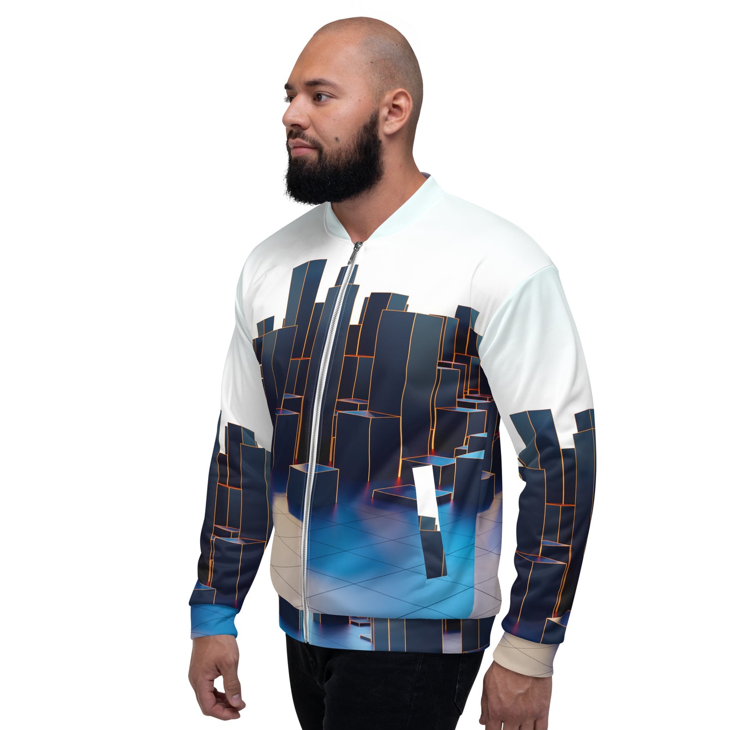 Chaqueta bomber all over unisex"Płoc"