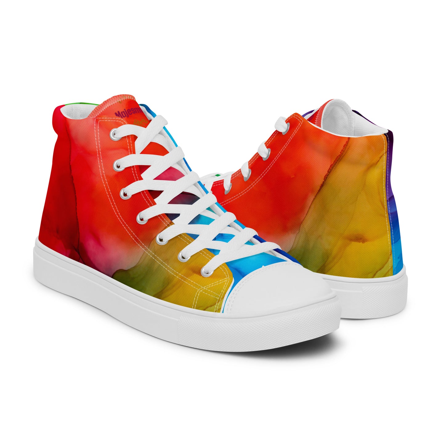 Zapatillas de lona de caña alta para hombre"Huangy"