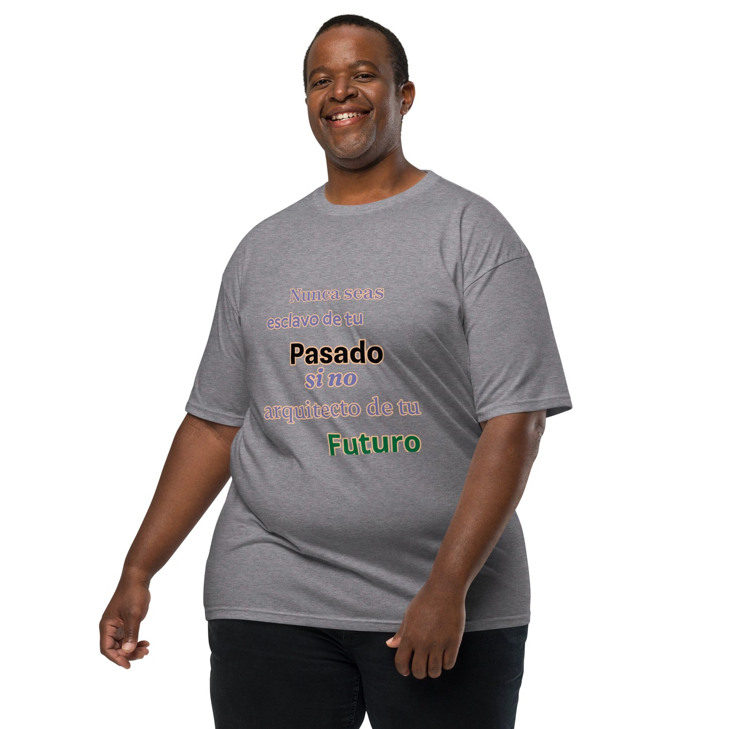 Camiseta gruesa hombre"nunca seas esclavo"