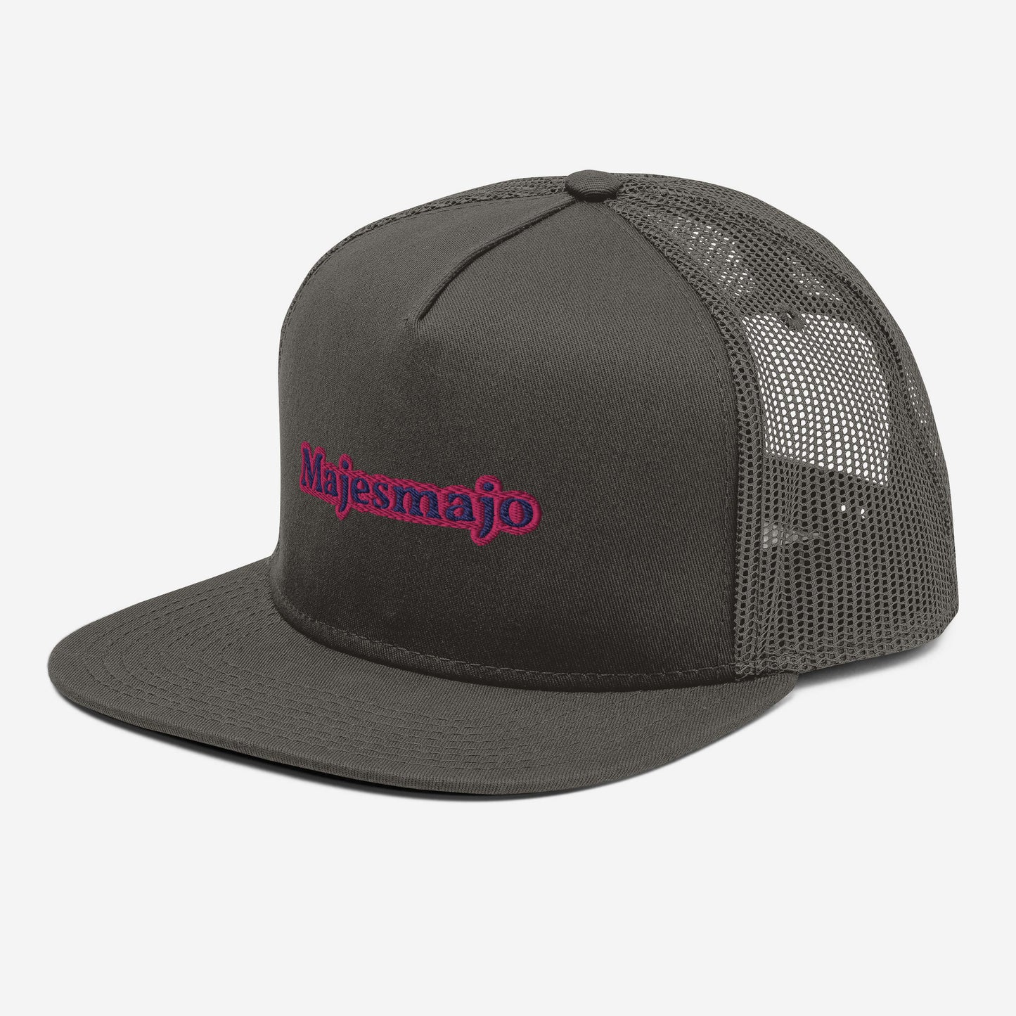 Gorra snapback con rejilla"majesmajo"