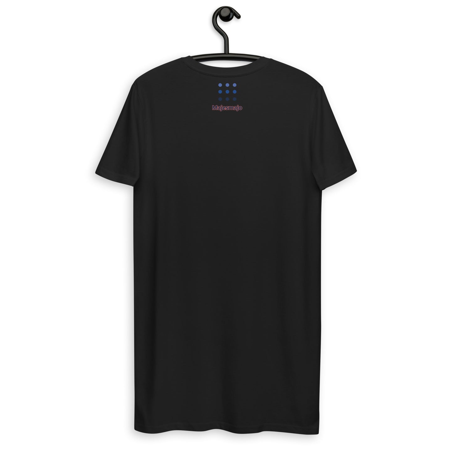 Vestido camiseta de algodón orgánico"estrella"