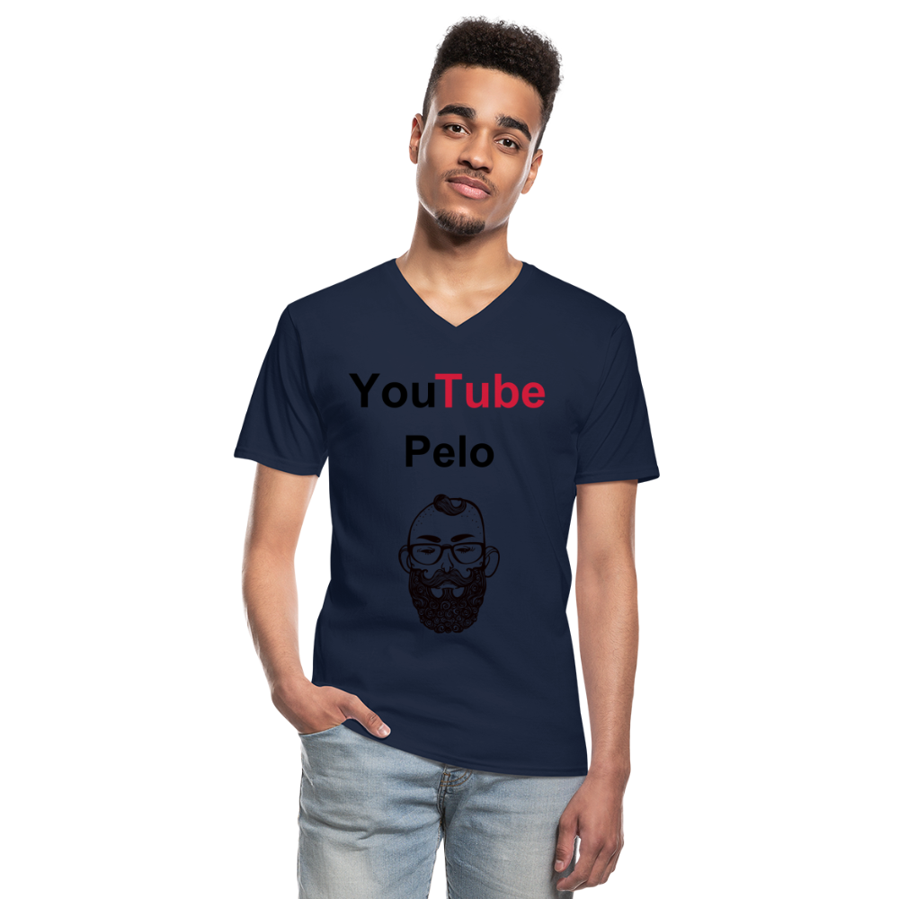 Camisa You TUBE Pelo - azul marino