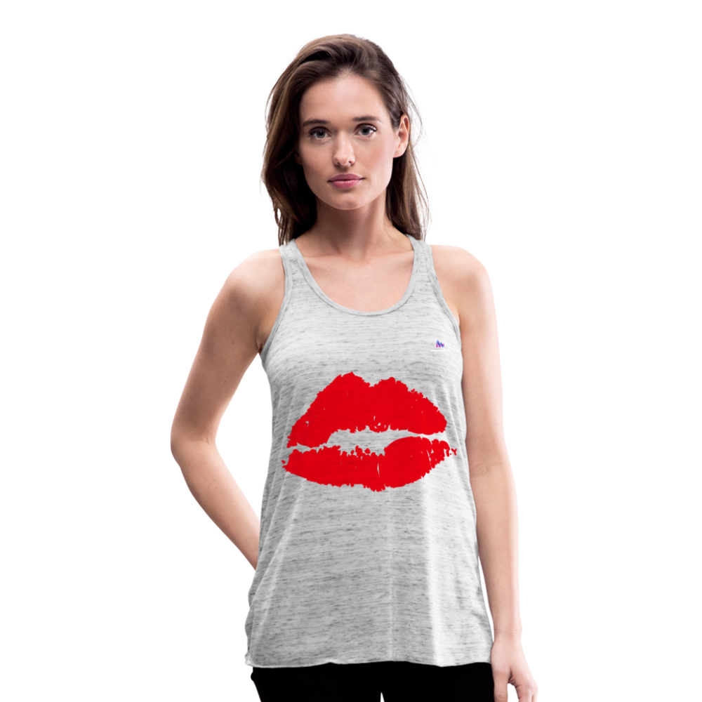 Camisa sin mangas kiss - gris jaspeado
