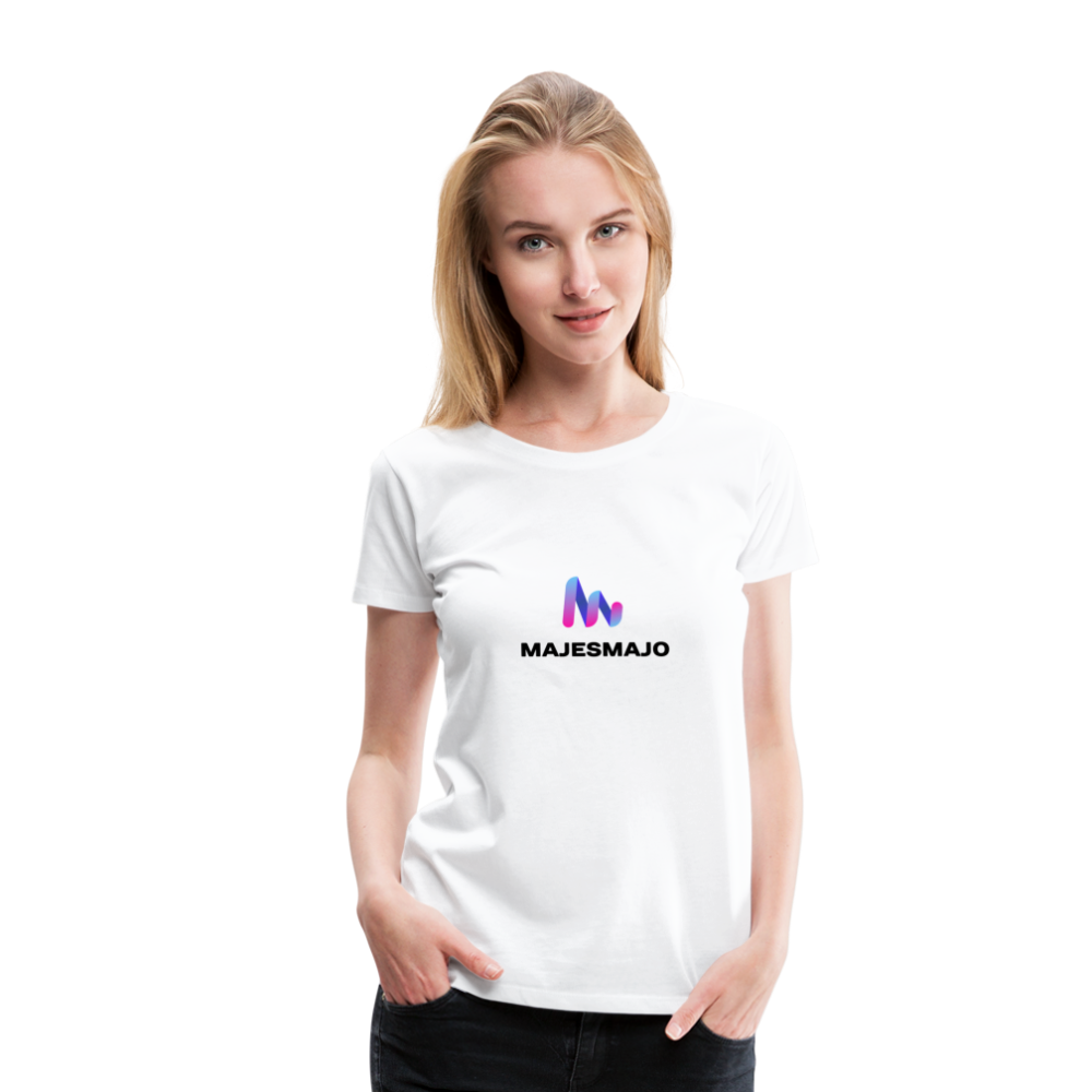 Camisa majesmajo logo - blanco