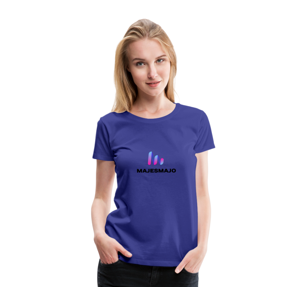 Camisa majesmajo logo - azul real