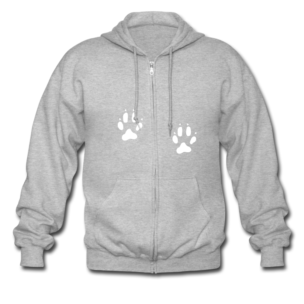 Sudadera dog Style - gris jaspeado