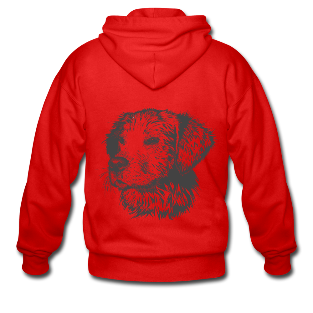 Sudadera dog Style - rojo