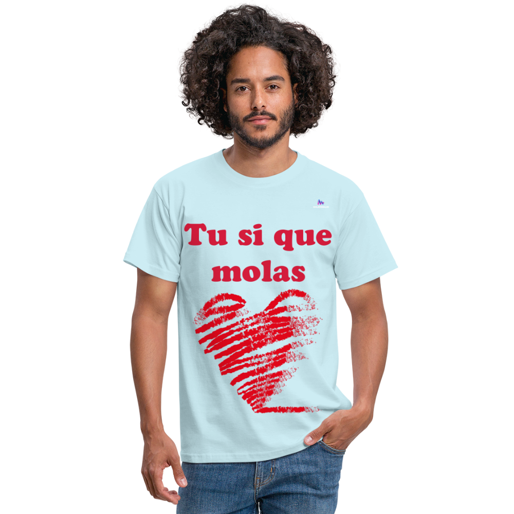 Camisa tú sí que molas - celeste