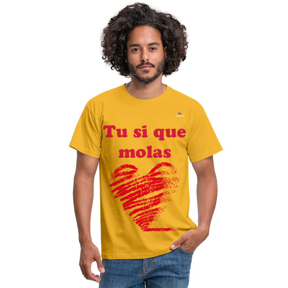 Camisa tú sí que molas - amarillo