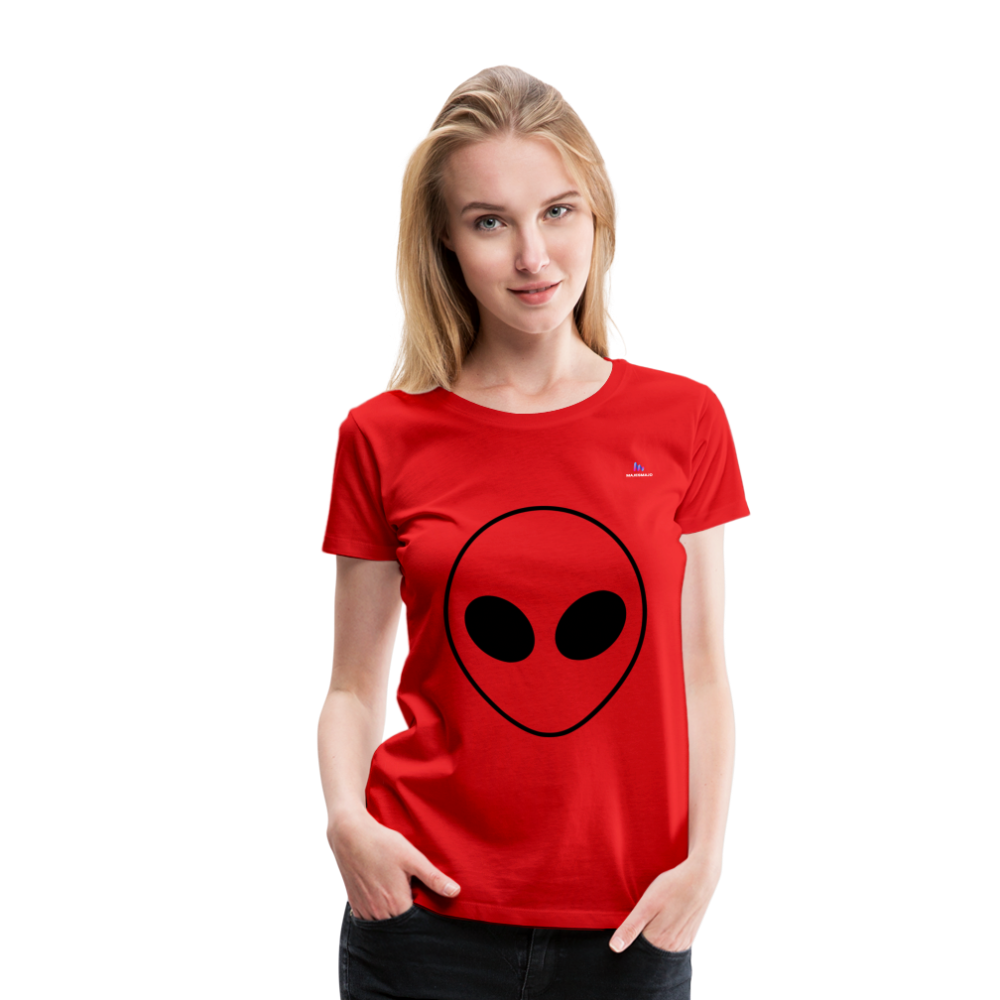 Camisa alíen - rojo