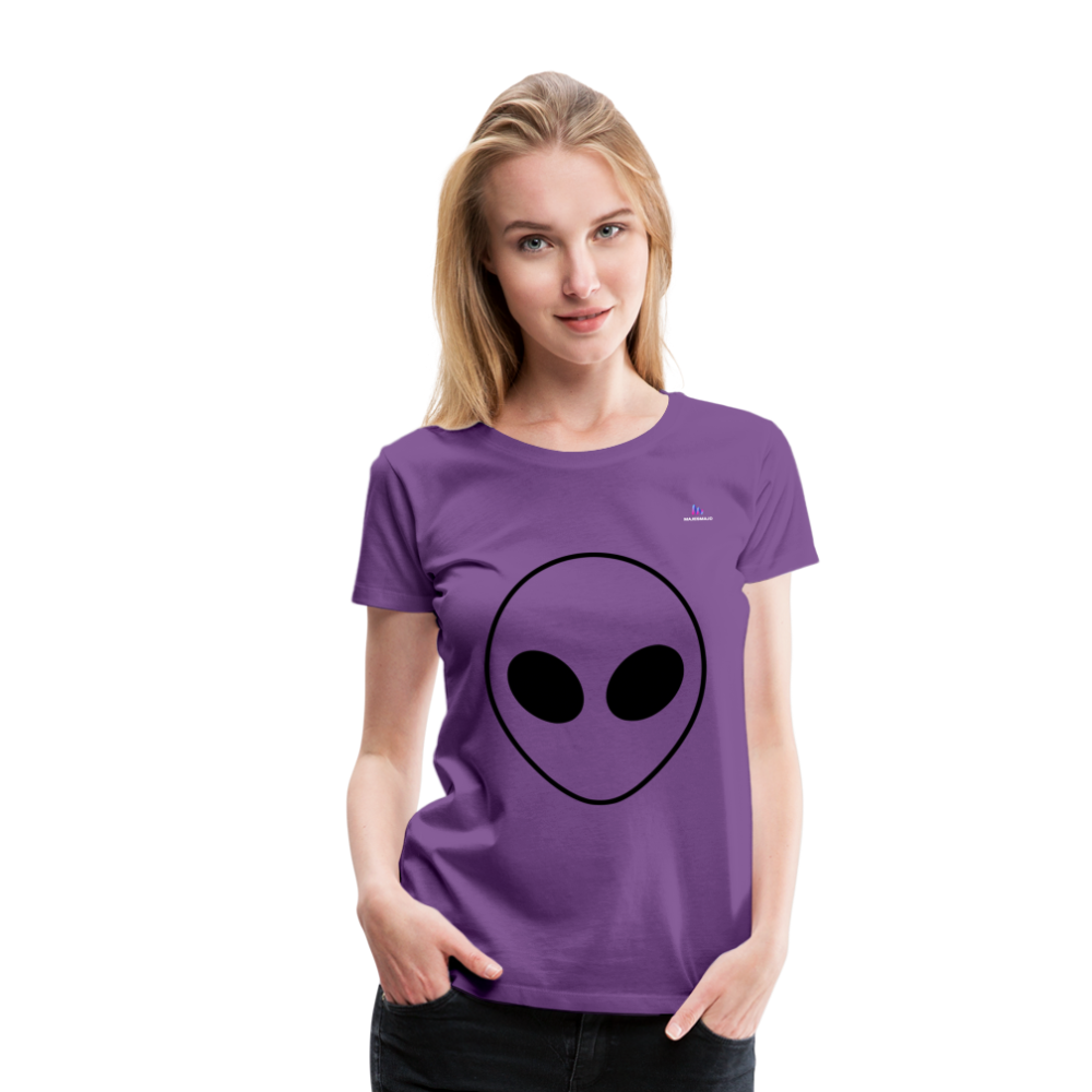 Camisa alíen - púrpura