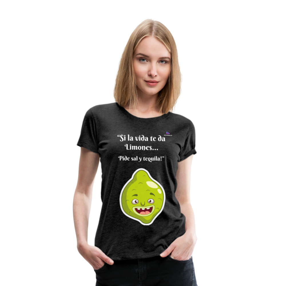 Camisa limones - antracita