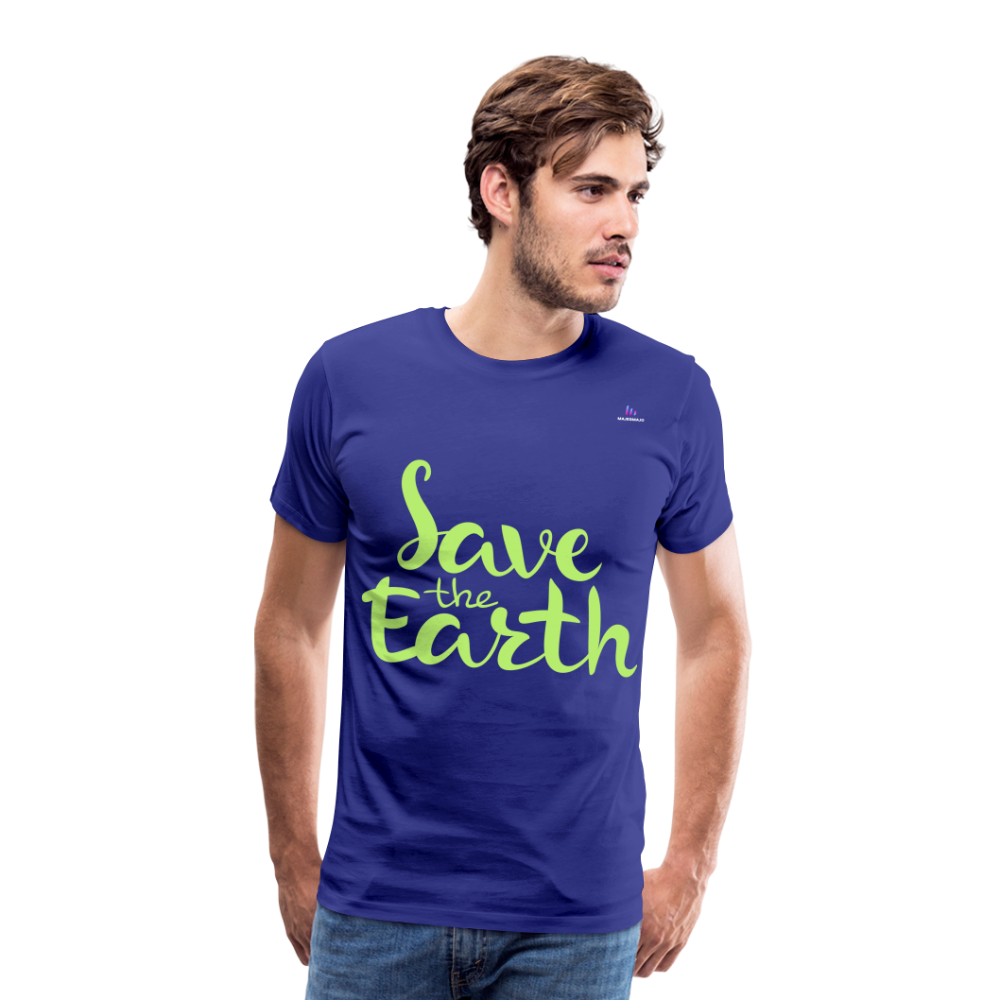 Camisa Save the earth - azul real