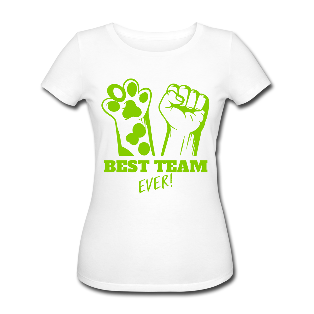 Camisa ecologica best team - blanco