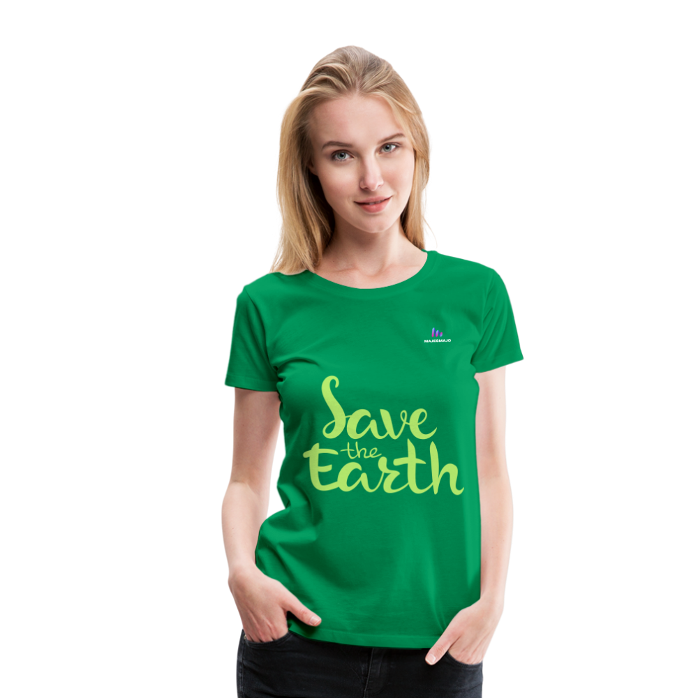 Camisa save the earth - verde