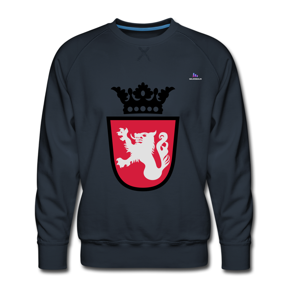 Sudadera premium "Crest" - azul marino