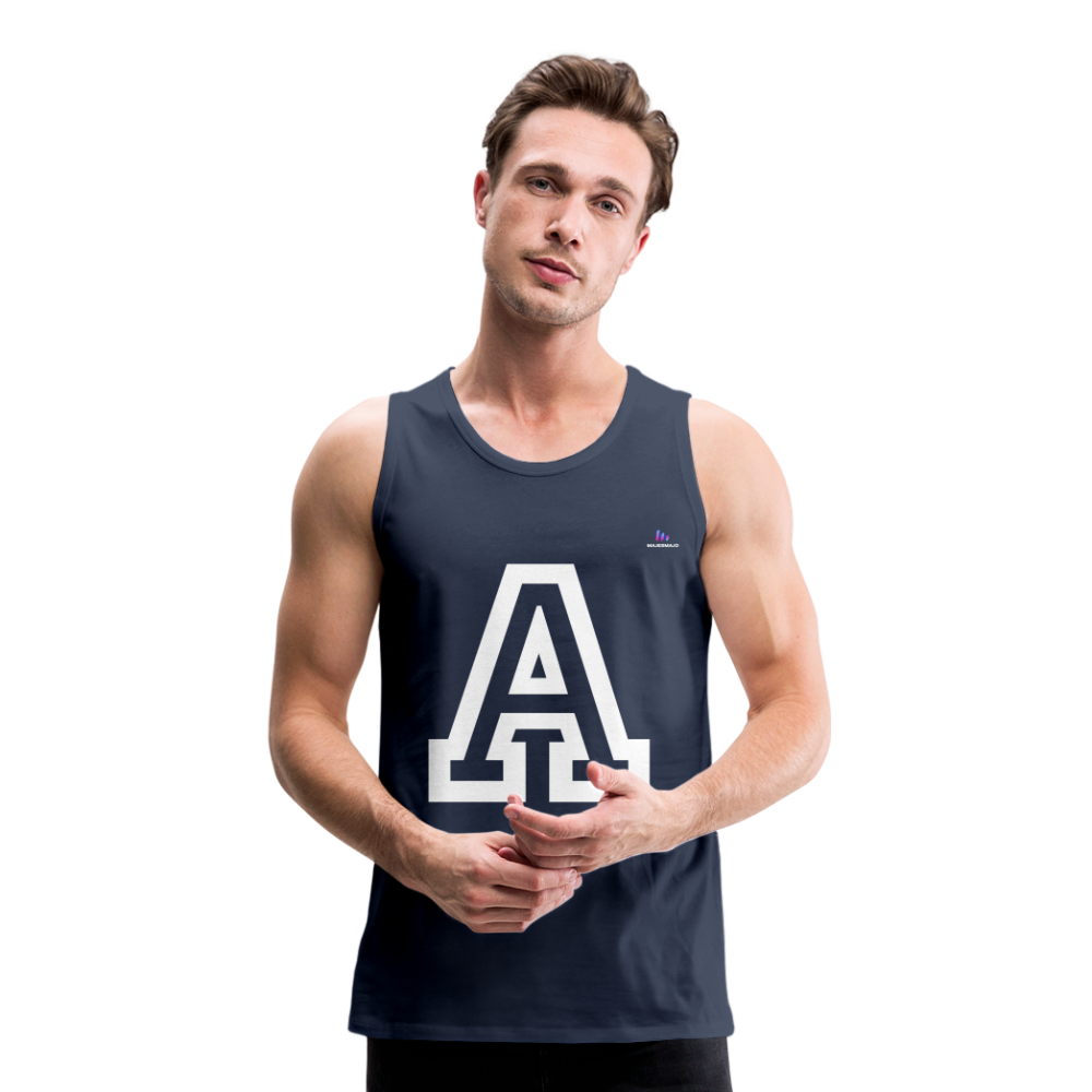 Tank top premium "A" - azul marino