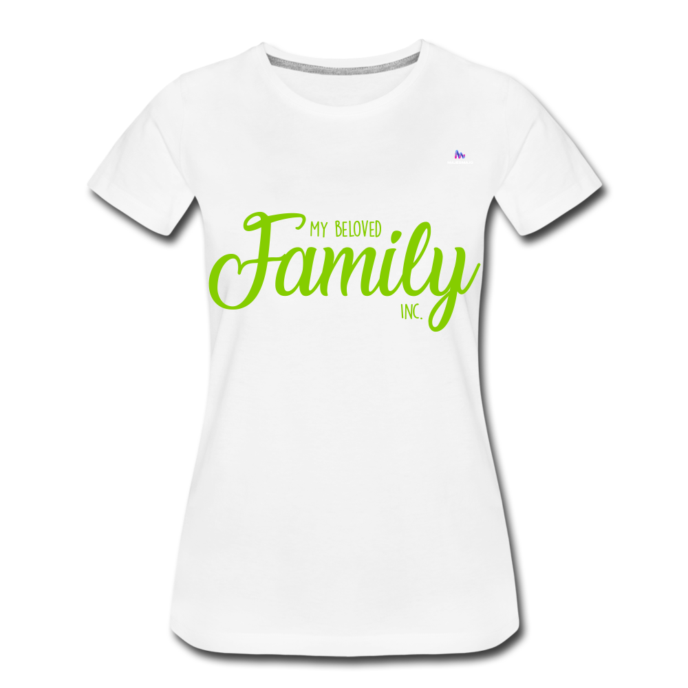 Camiseta premium"my family" - white