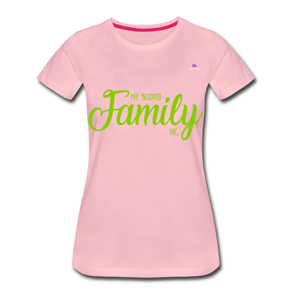 Camiseta premium"my family" - rose shadow