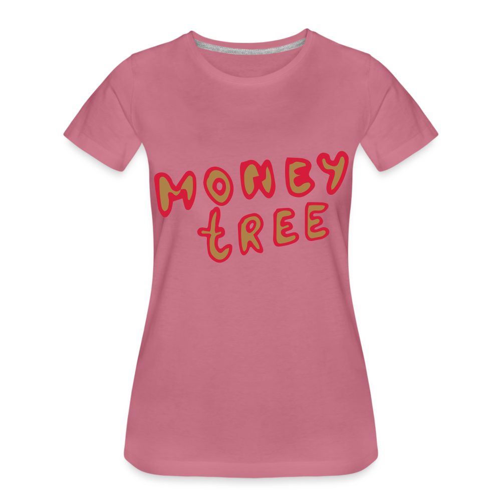 Camiseta premium"Money tree" - mauve