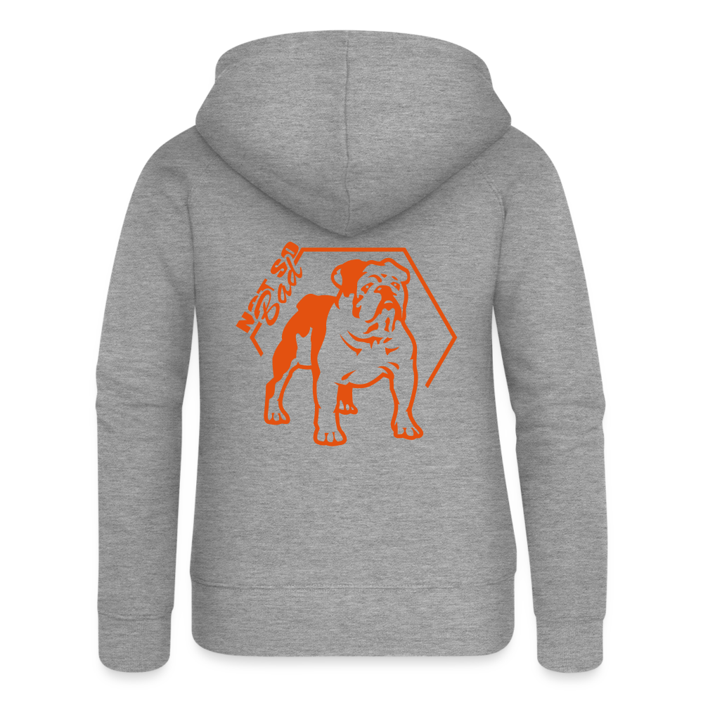 Chaqueta con capucha premium"Not so bad" - heather grey