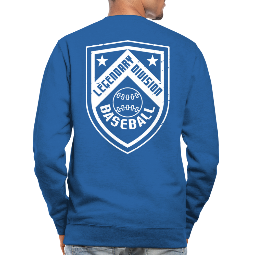 Sudadera unisex"baseball player" - royal blue