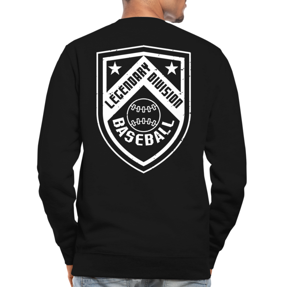 Sudadera unisex"baseball player" - black