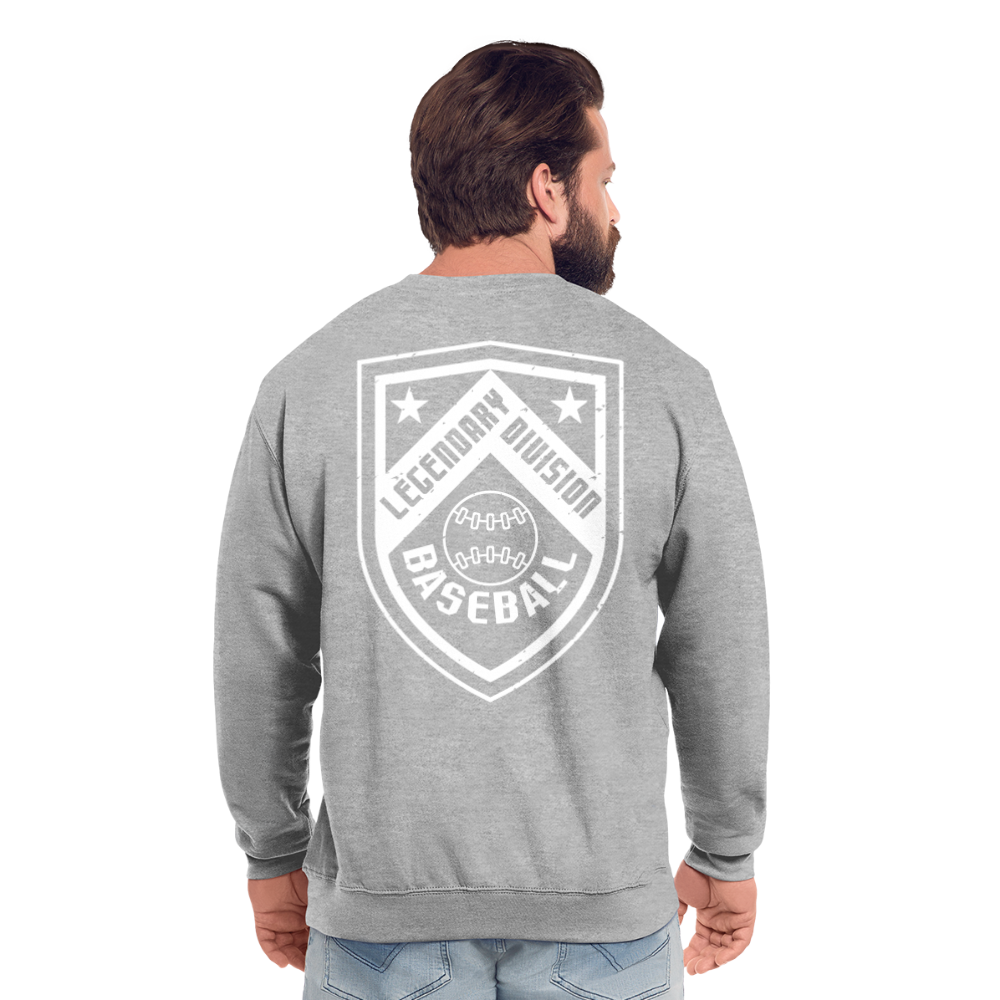 Sudadera unisex"baseball player" - salt & pepper