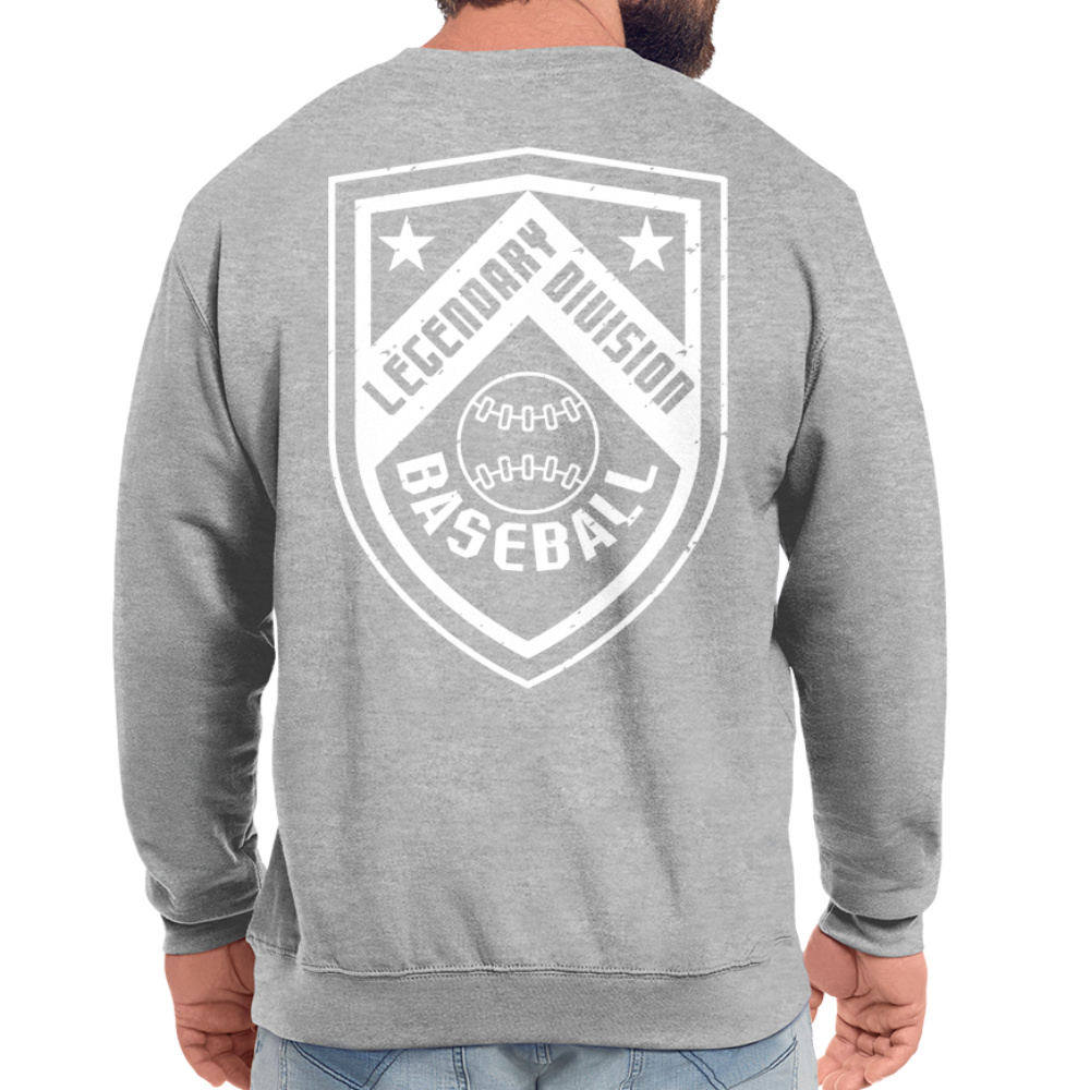 Sudadera unisex"baseball player" - salt & pepper