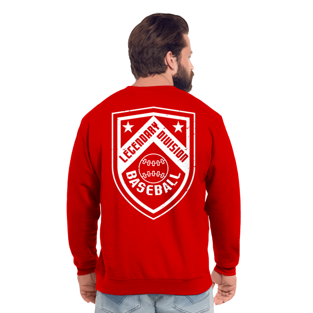 Sudadera unisex"baseball player" - red