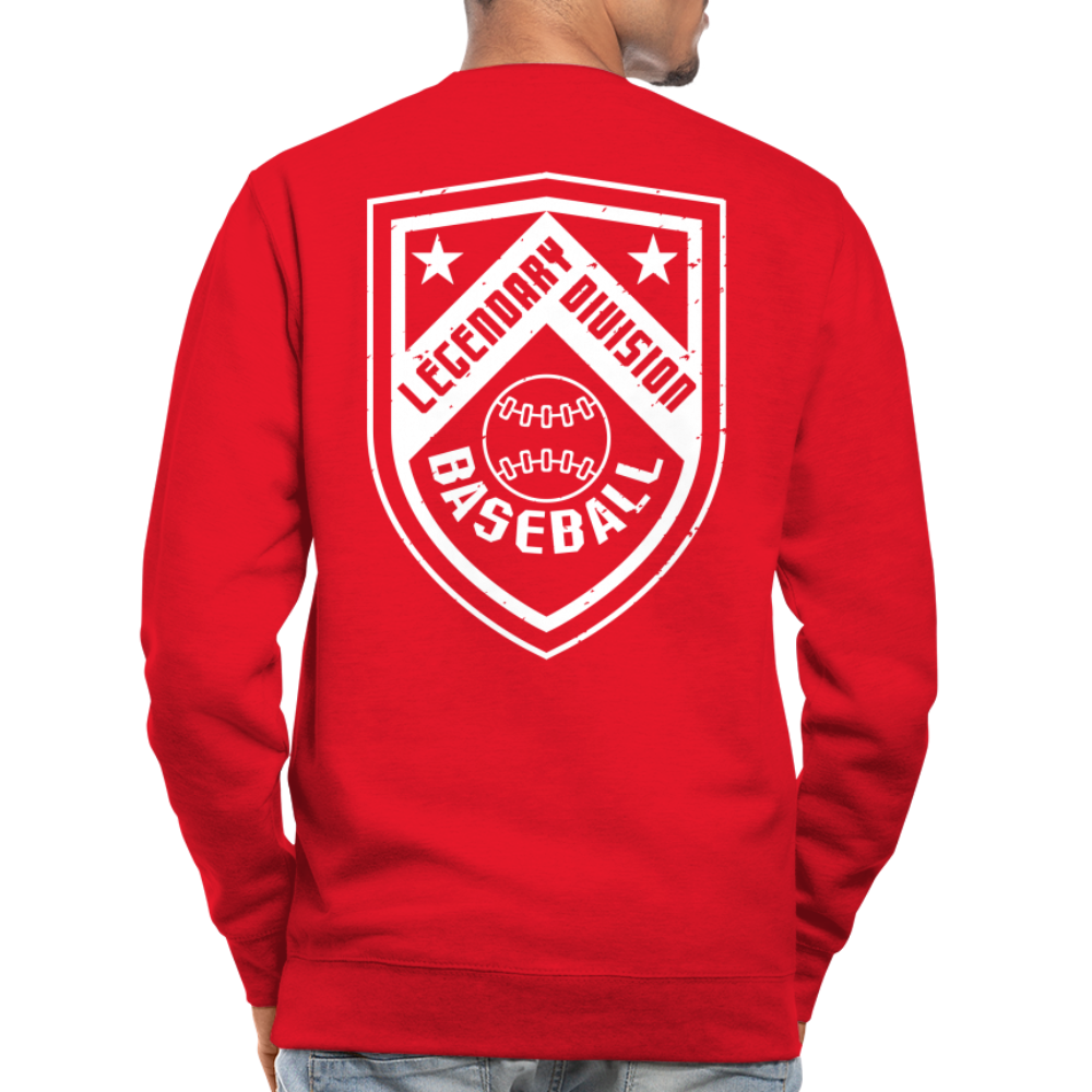 Sudadera unisex"baseball player" - red