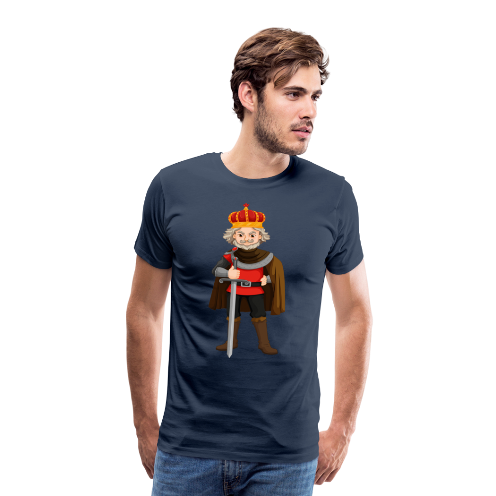 Camiseta premium hombre"king" - navy