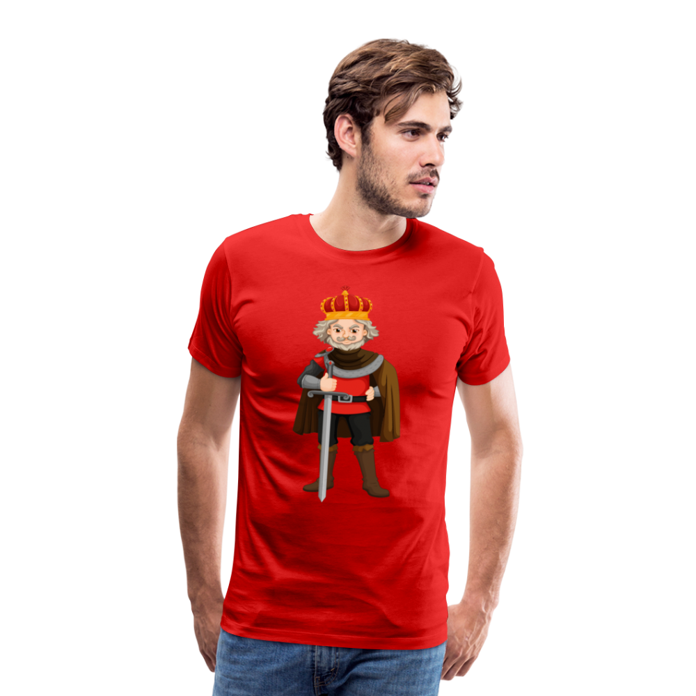 Camiseta premium hombre"king" - red