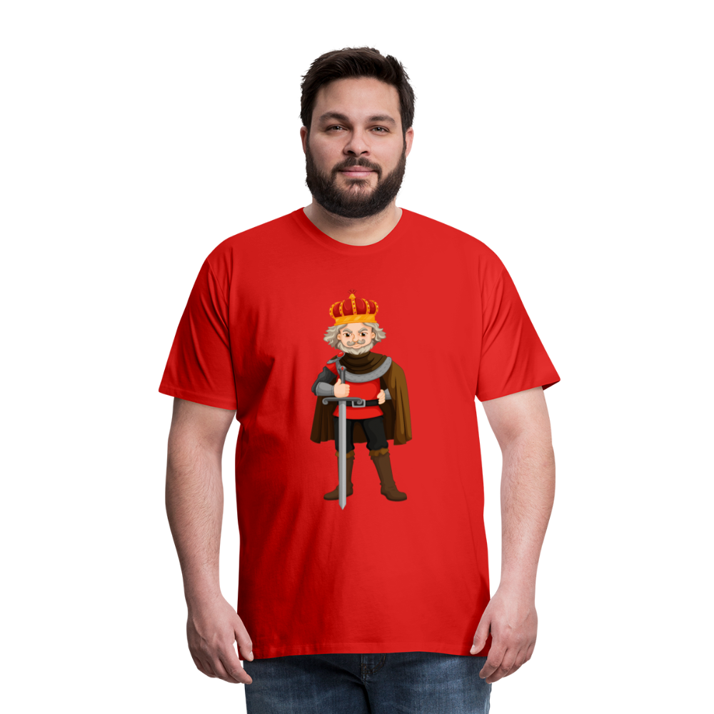 Camiseta premium hombre"king" - red