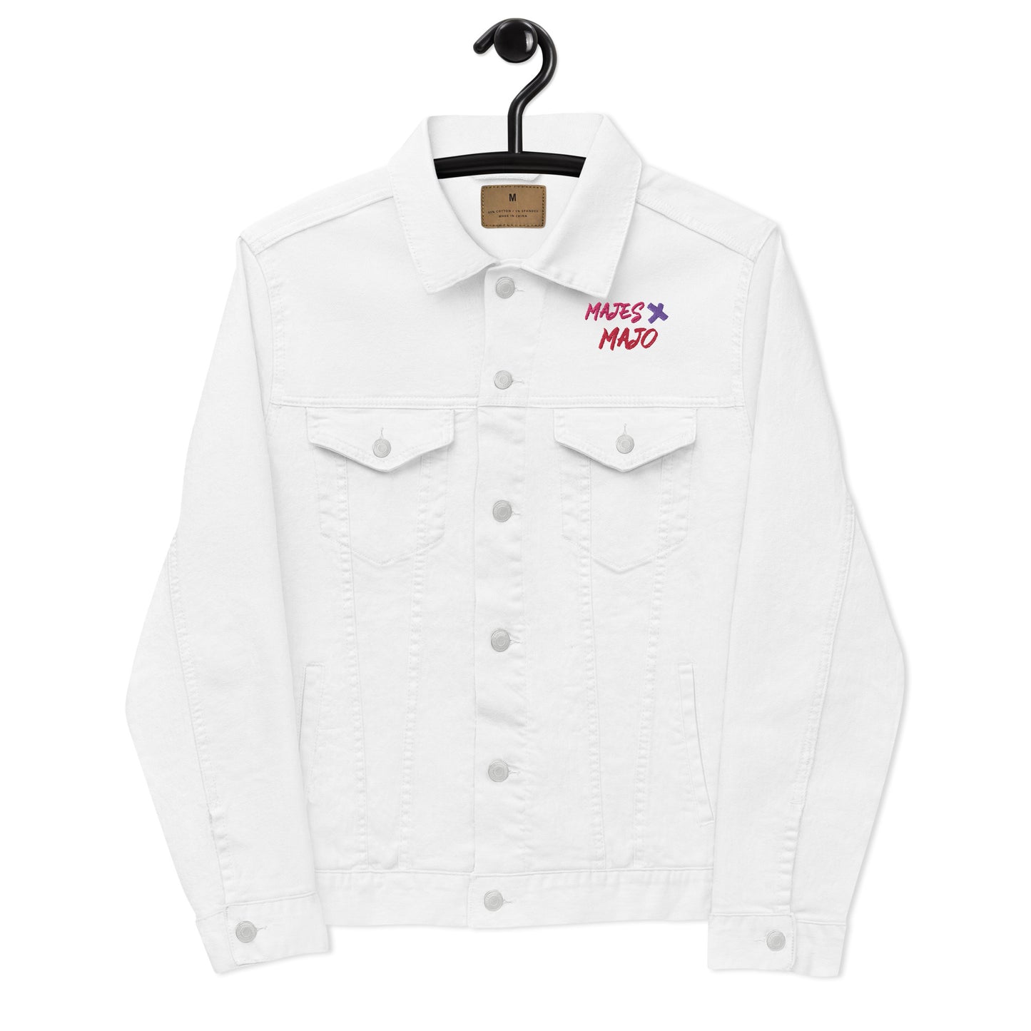 Chaqueta denim unisex"gafas y sol"