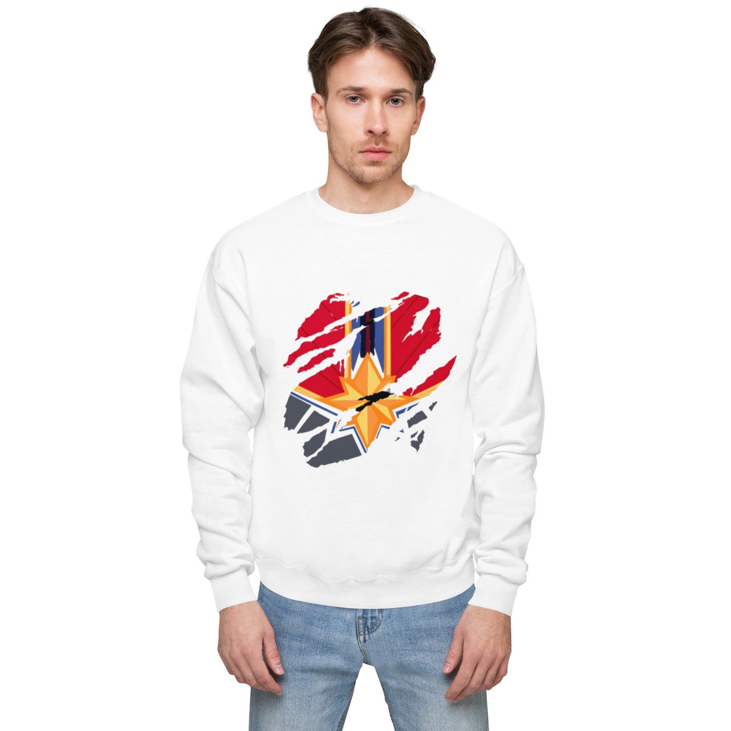 Sudadera con forro polar unisex"cmarvel"