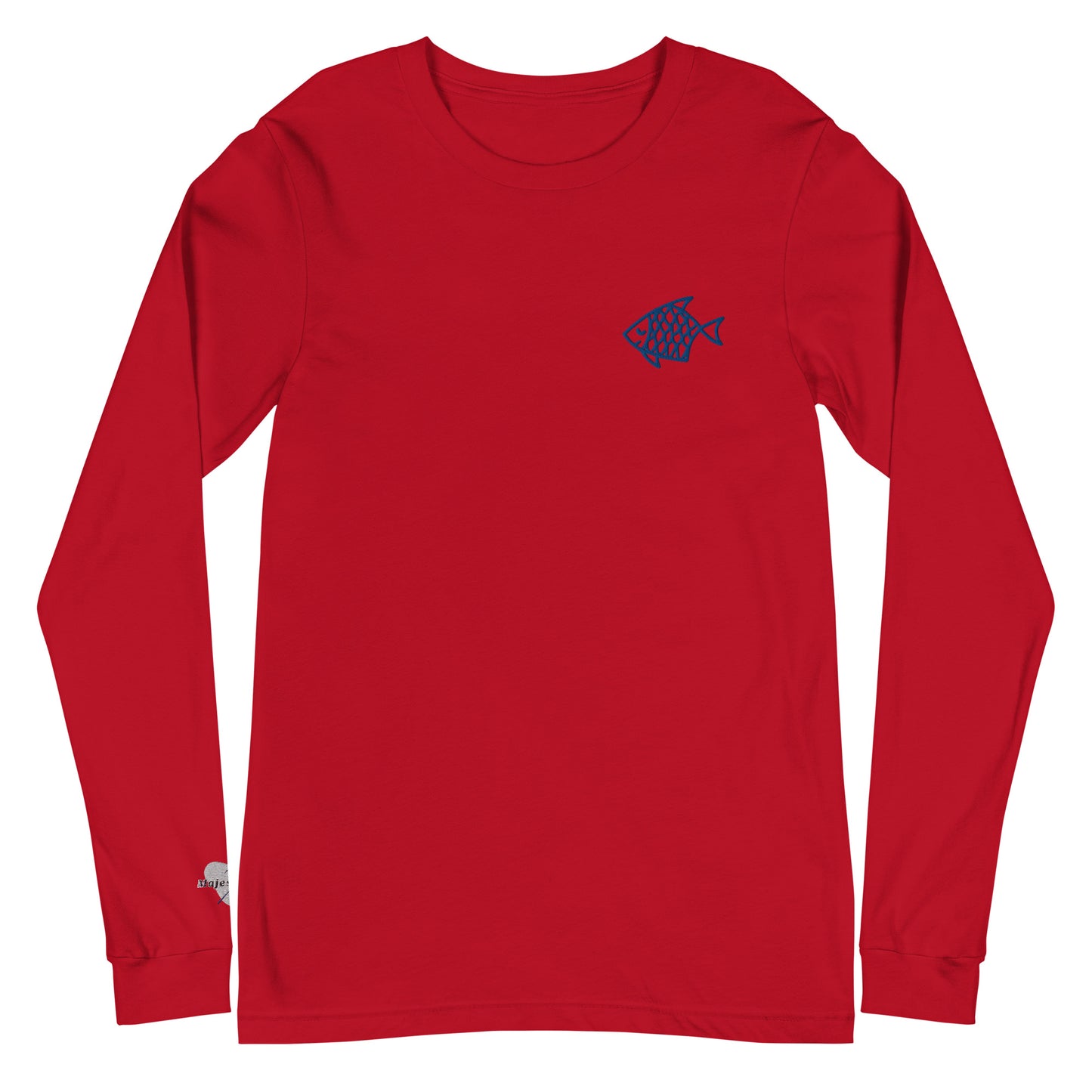 Camiseta manga larga unisex"majesmajo fish"