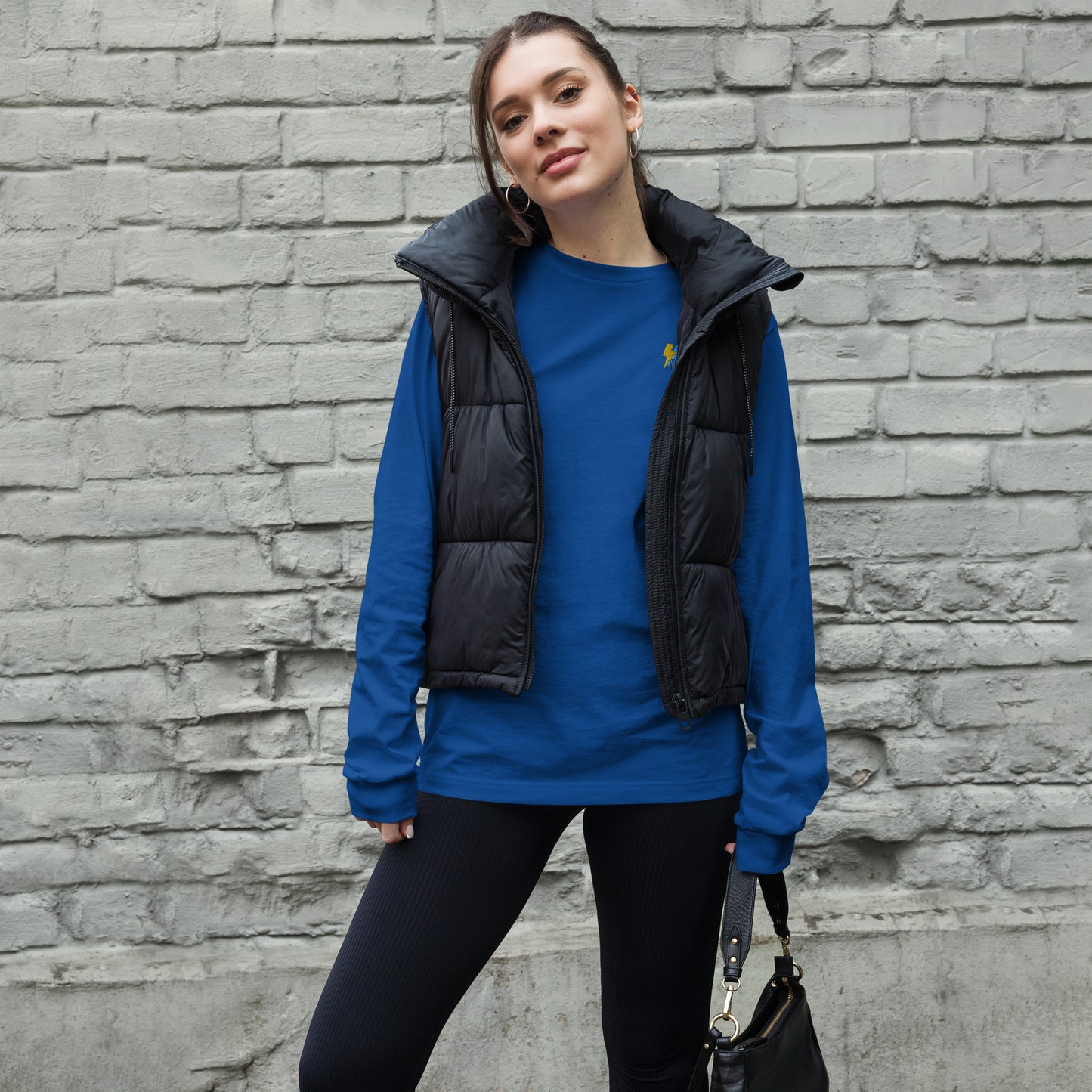 Camiseta manga larga unisex"logo mjm"