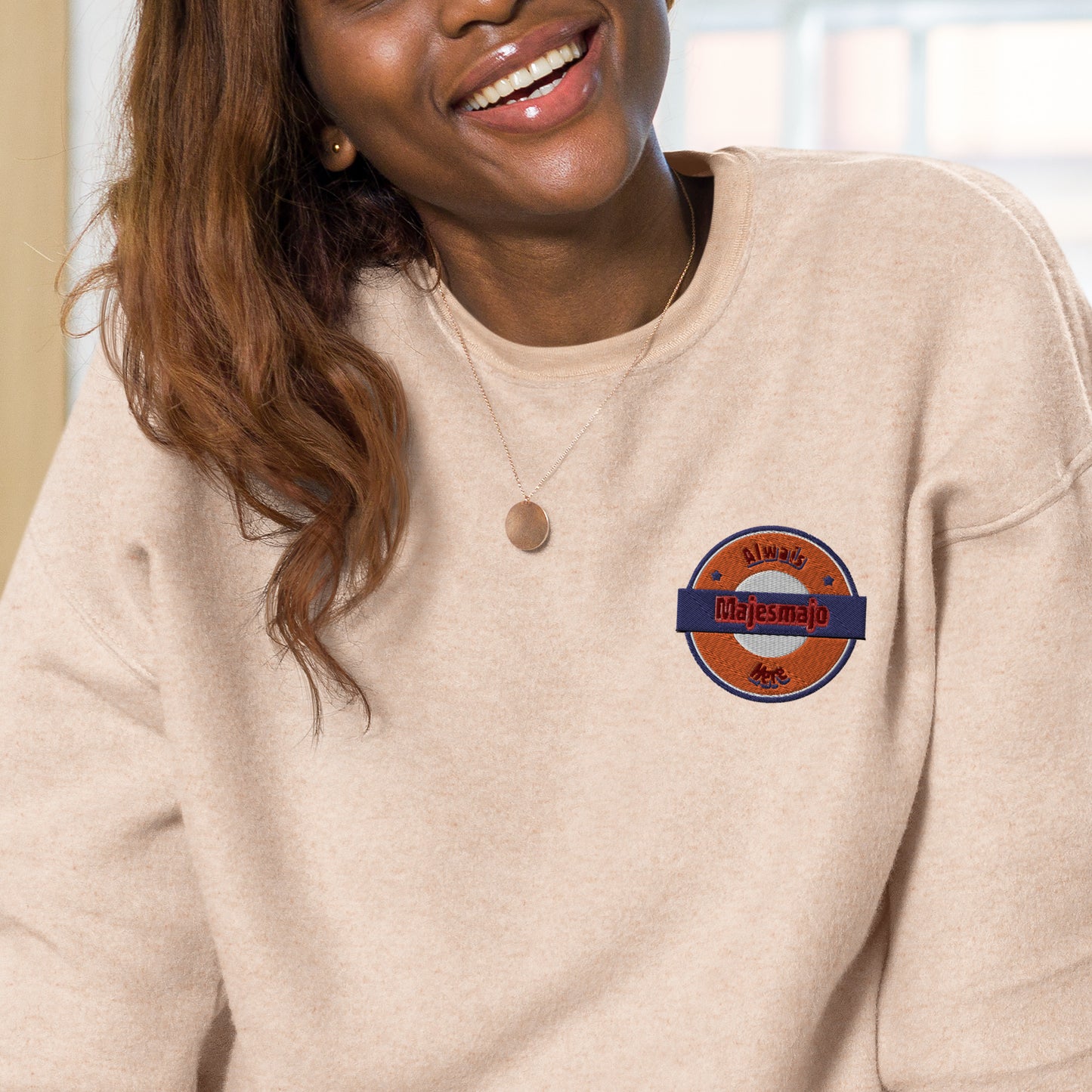 Sudadera de vellón polar unisex"majesmajo"