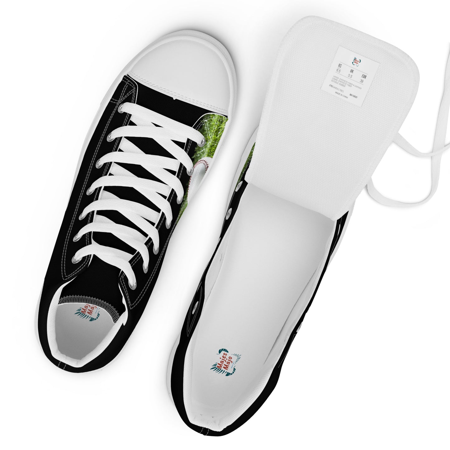 Zapatillas de lona de caña alta para mujer"Chandi"