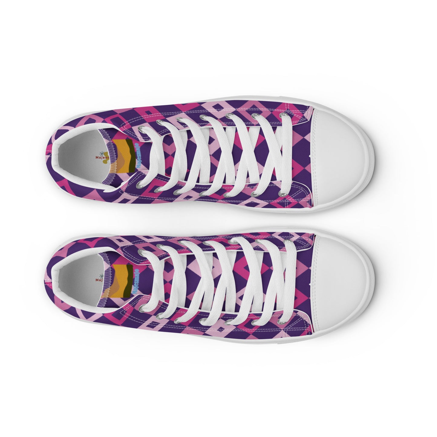 Zapatillas de lona de caña alta para mujer"Etawah"