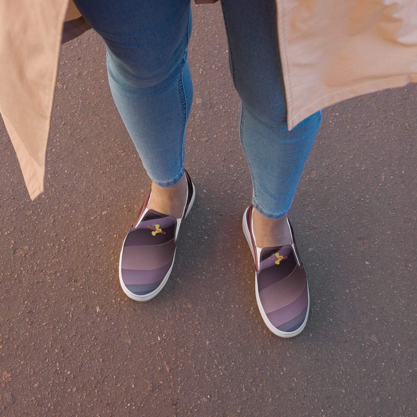 Zapatillas de lona sin cordones para mujer"Cúcut"