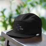 Gorra tipo camper de 5 paneles"in love"