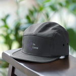 Gorra tipo camper de 5 paneles"in love"