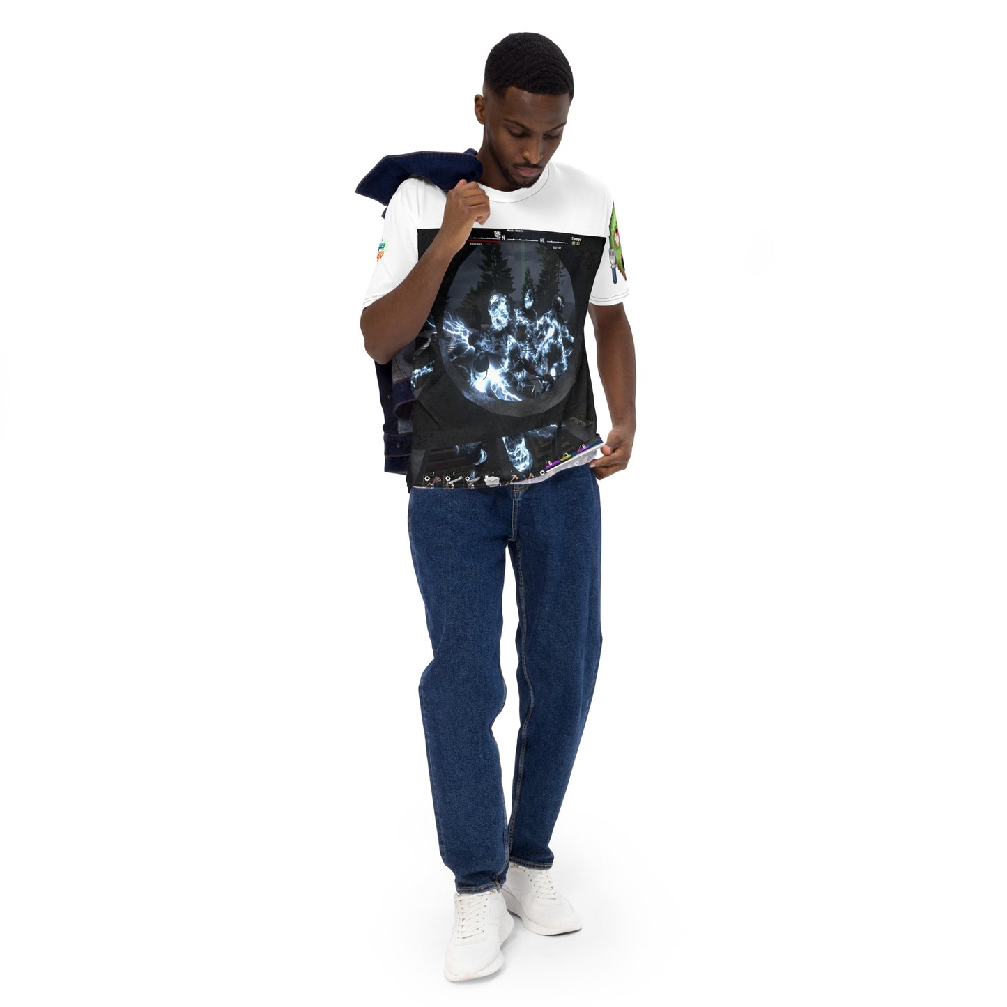 Camiseta para hombre"actividad diseño 7 days"